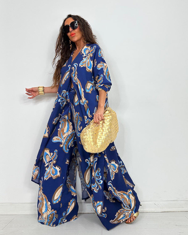 Ensemble Deux Pièces Paisley Artisanal