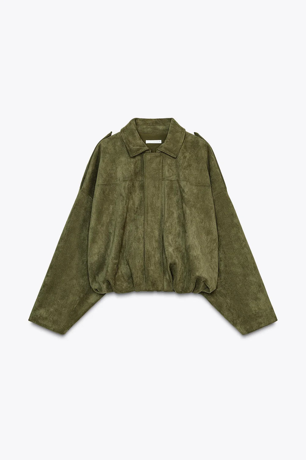 Veste Oversize Suédée – Élégance Décontractée