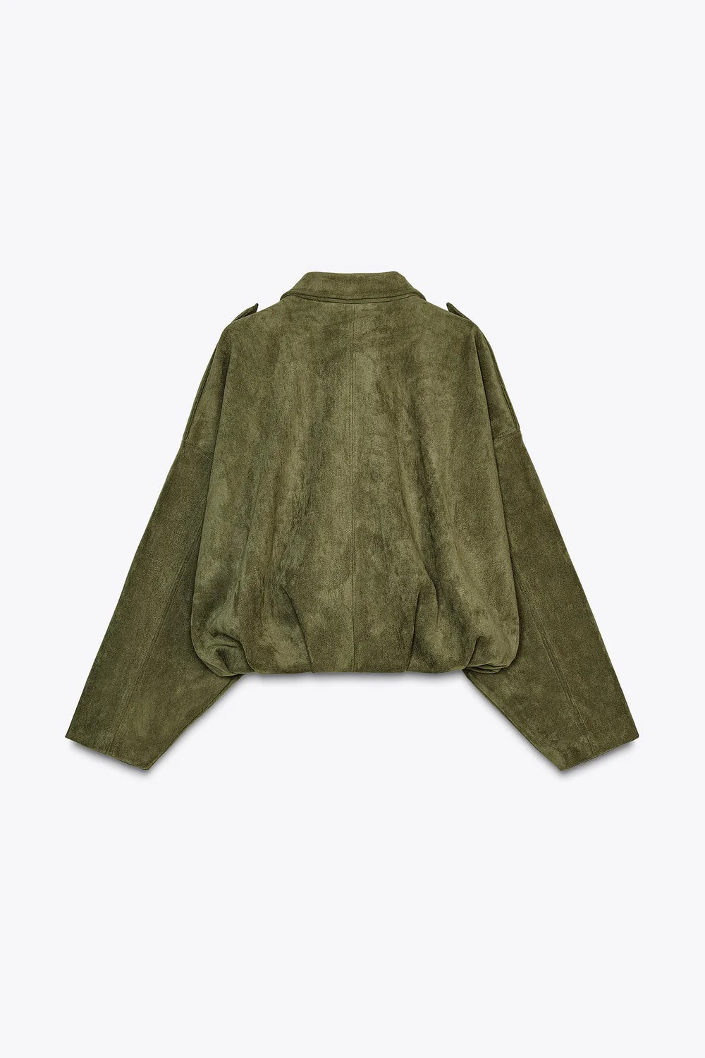 Veste Oversize Suédée – Élégance Décontractée