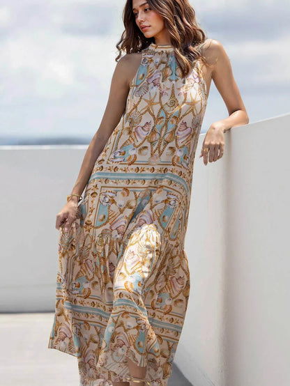 Mina – Ocean Treasures Maxi Dress
