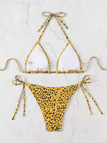 Savanna Heat Leopard Bikini Set