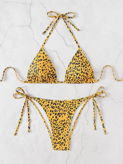 Savanna Heat Leopard Bikini Set