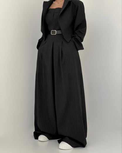 Eclat™ -Ensemble Femme Bustier + Veste – Style Élégant & Tendance