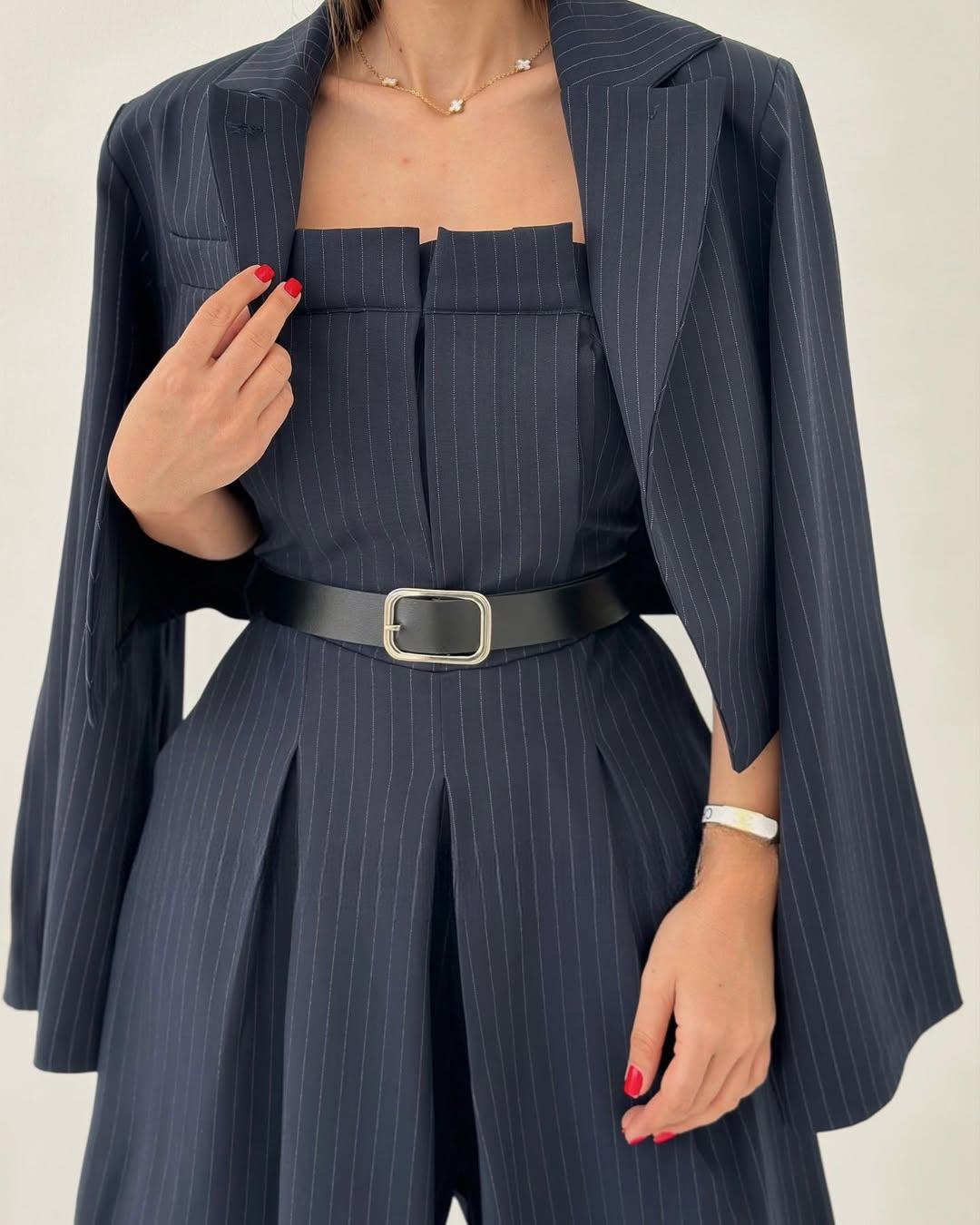 Eclat™ -Ensemble Femme Bustier + Veste – Style Élégant & Tendance