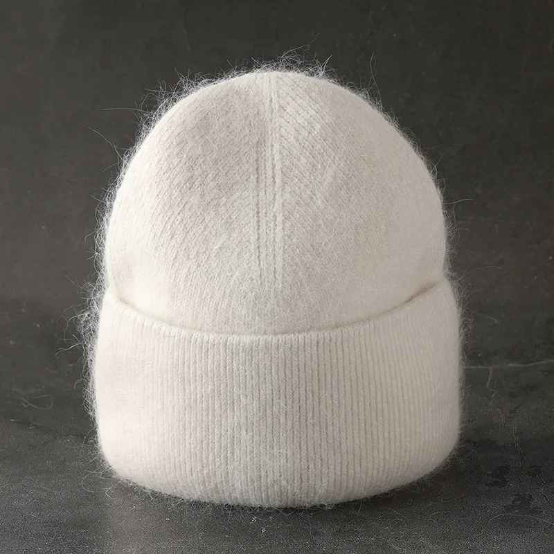 Bonnet Luxe en Mélange Angora