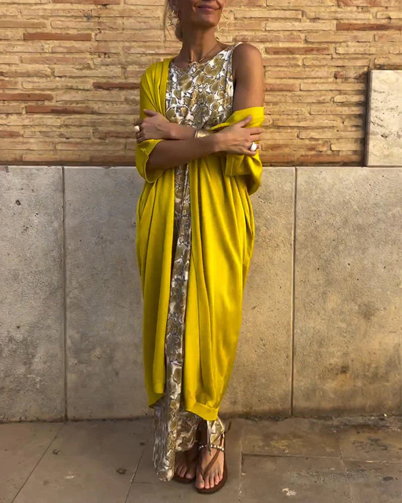 Melanie™ | Elegant dress with vest