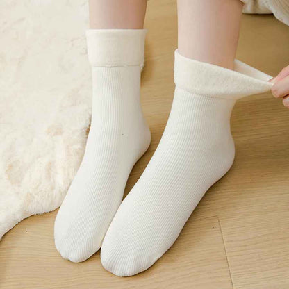 Lot de 5 Paires de Chaussettes Douces Hiver — Chaleur & Confort Absolu