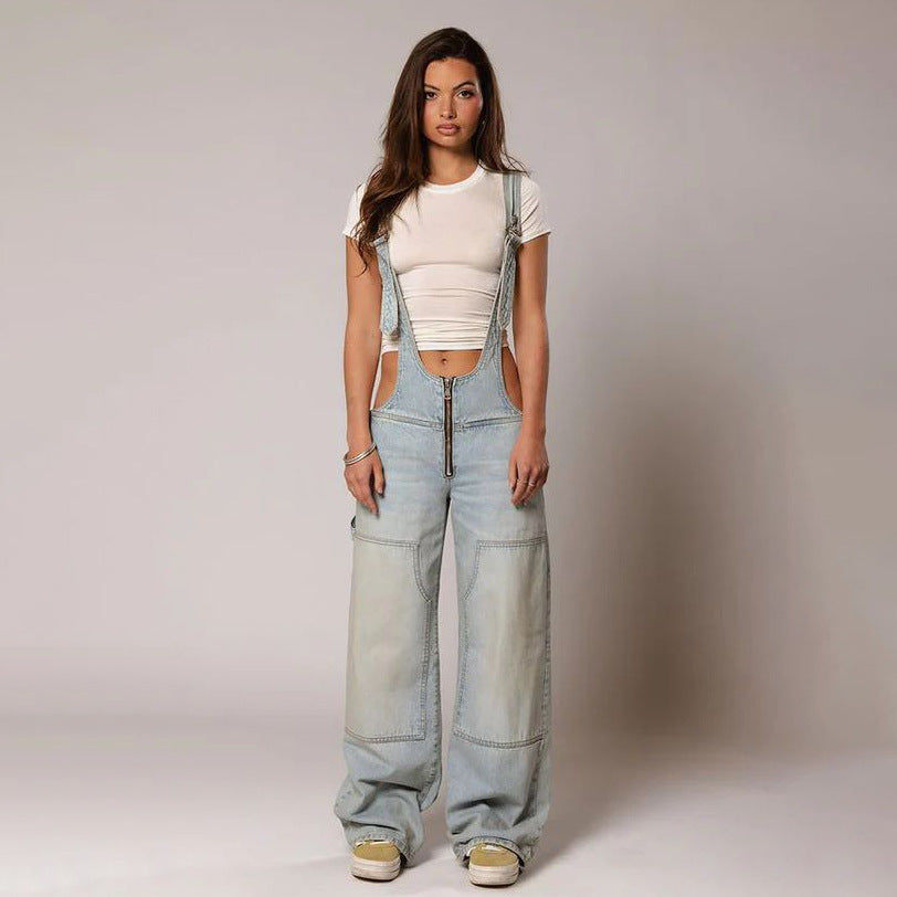 Eclat™ | Jean large taille basse – Look urbain tendance