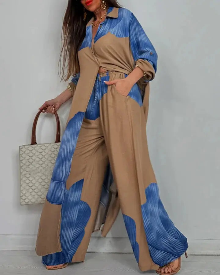 ÉCLAT™ | Ensemble Fluide Style Bohème – Élégance & Confort