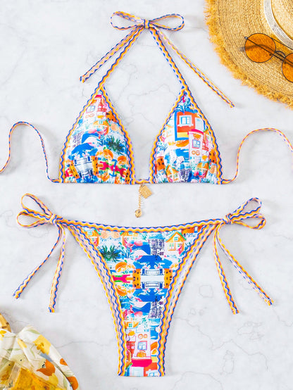 Coastal Charm Bikini Set
