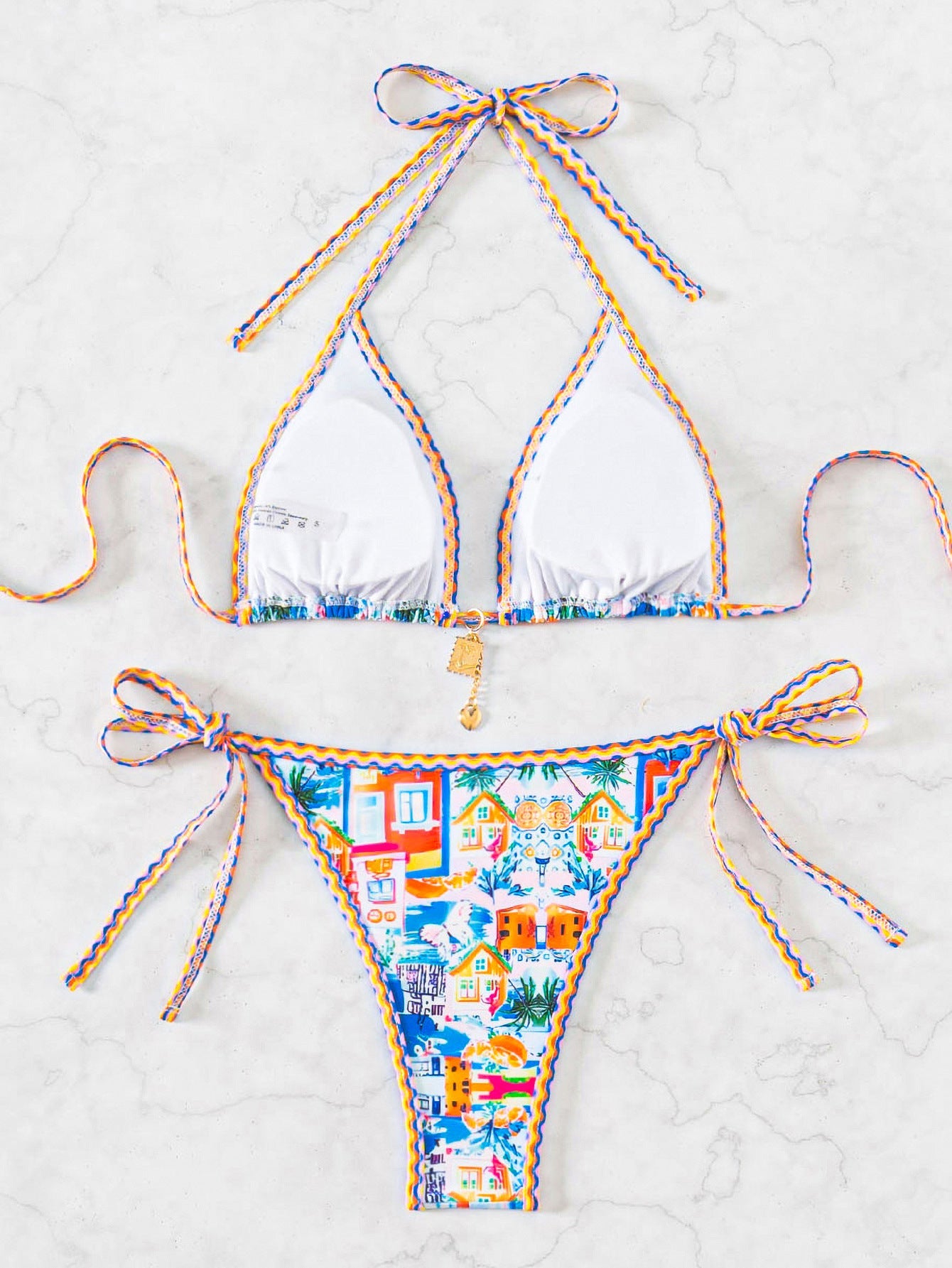 Coastal Charm Bikini Set