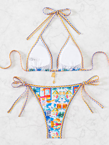 Coastal Charm Bikini Set