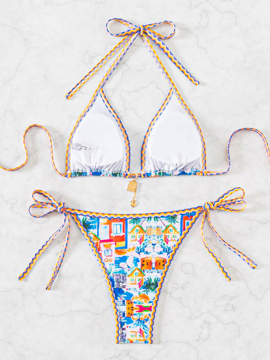 Coastal Charm Bikini Set
