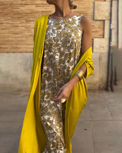 Melanie™ | Elegant dress with vest