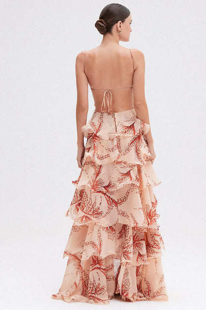 Nahia | Ruffled Summer Dress