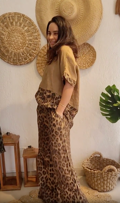 ÉCLAT™ | Ensemble « Sauvage Chic » – Élégance Sauvage & Confort Naturel