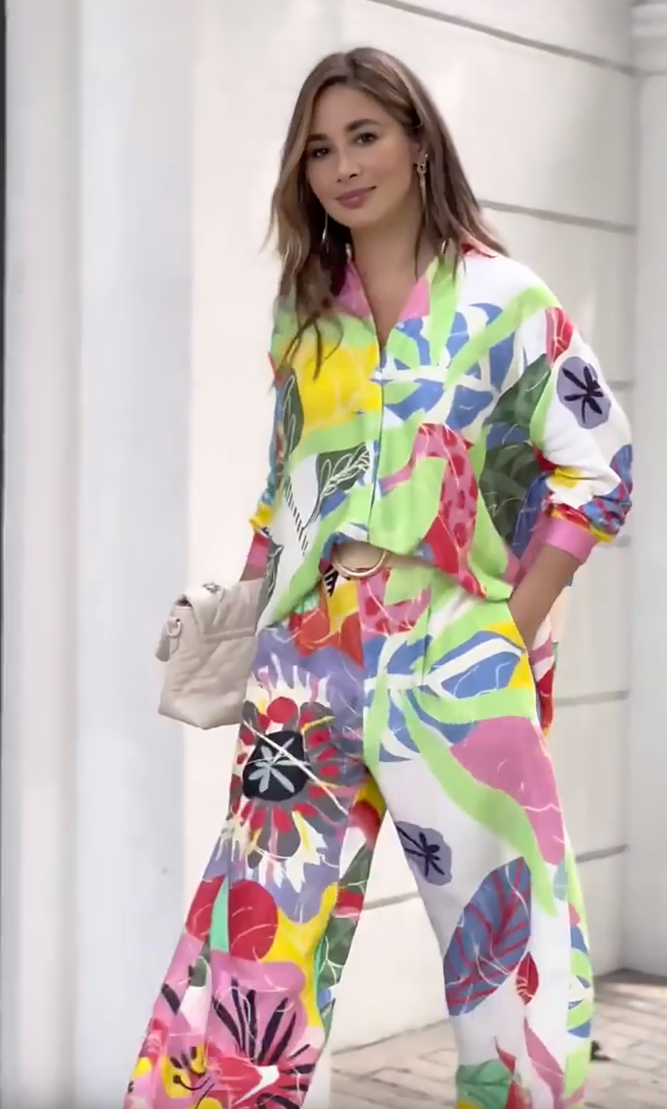 ÉCLAT™ | Ensemble Fluide Pop-Art – Éclat d’Été & Confort Chic