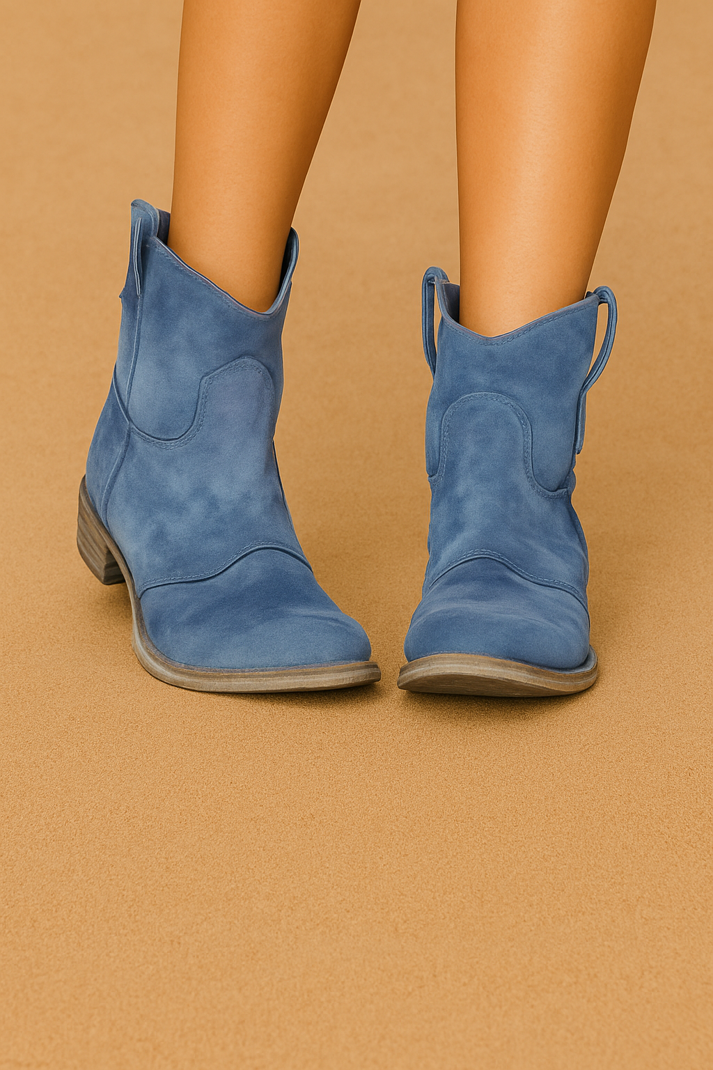 ÉCLAT™ – Bottes Élégantes en Suède (Nubuck)