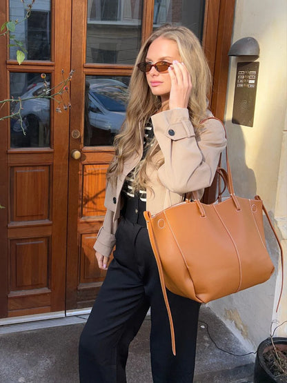 Ella – Sac cabas en cuir élégant