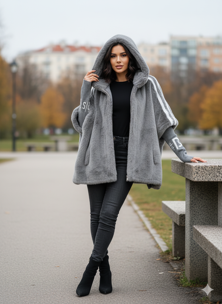 ÉCLAT™ –Manteau Fourrure Élégance d’Hiver™