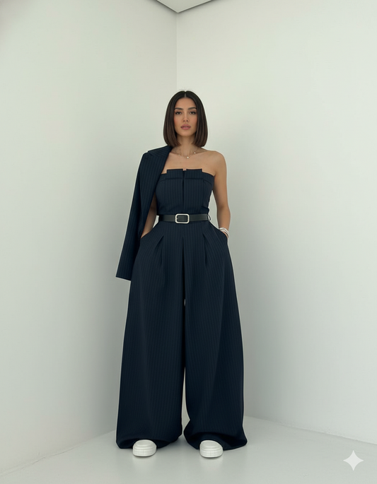 Eclat™ -Ensemble Femme Bustier + Veste – Style Élégant & Tendance