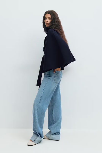 Gianna | Manteau ceinture de cape