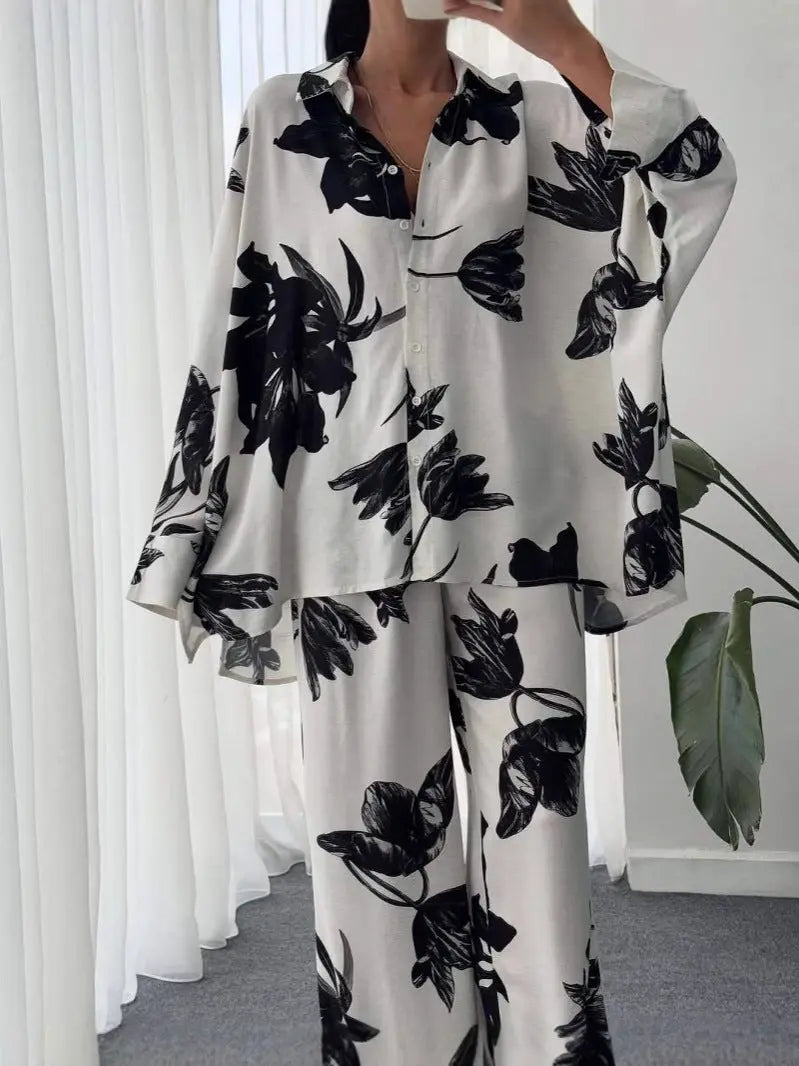 Eclat™ | Ensemble fleuri surdimensionné – Élégance décontractée