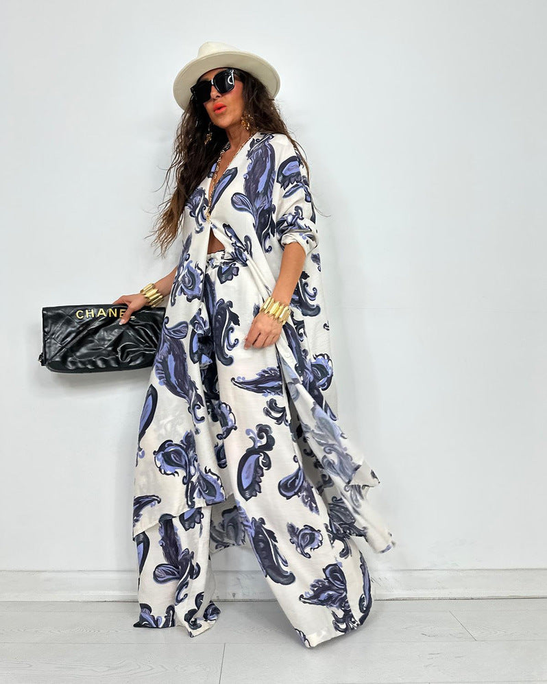 Ensemble Deux Pièces Paisley Artisanal