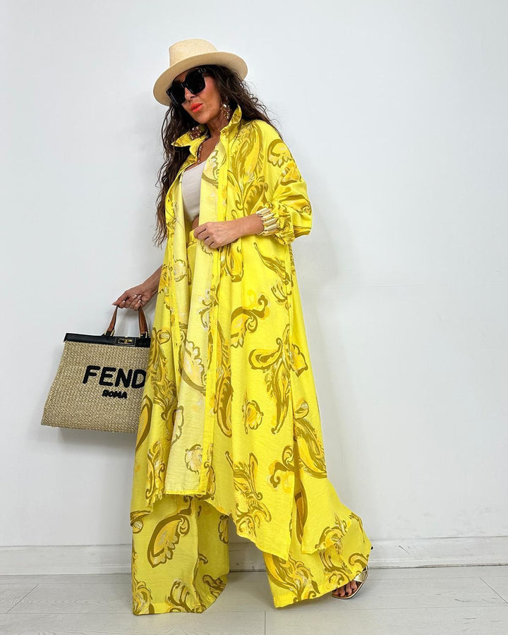Ensemble Deux Pièces Paisley Artisanal