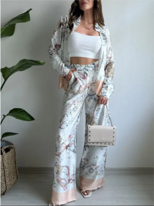 Eclat™ | Ensemble Satin Astral Élégance mystique et confort fluide