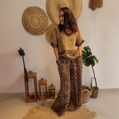 ÉCLAT™ | Ensemble « Sauvage Chic » – Élégance Sauvage & Confort Naturel