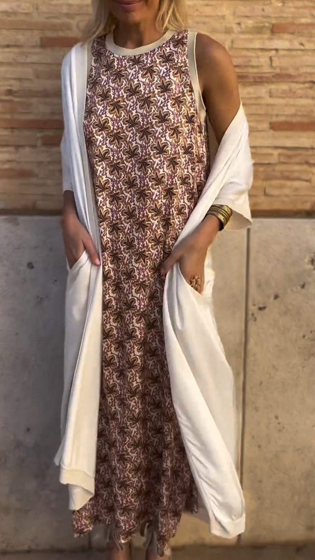 Melanie™ | Elegant dress with vest