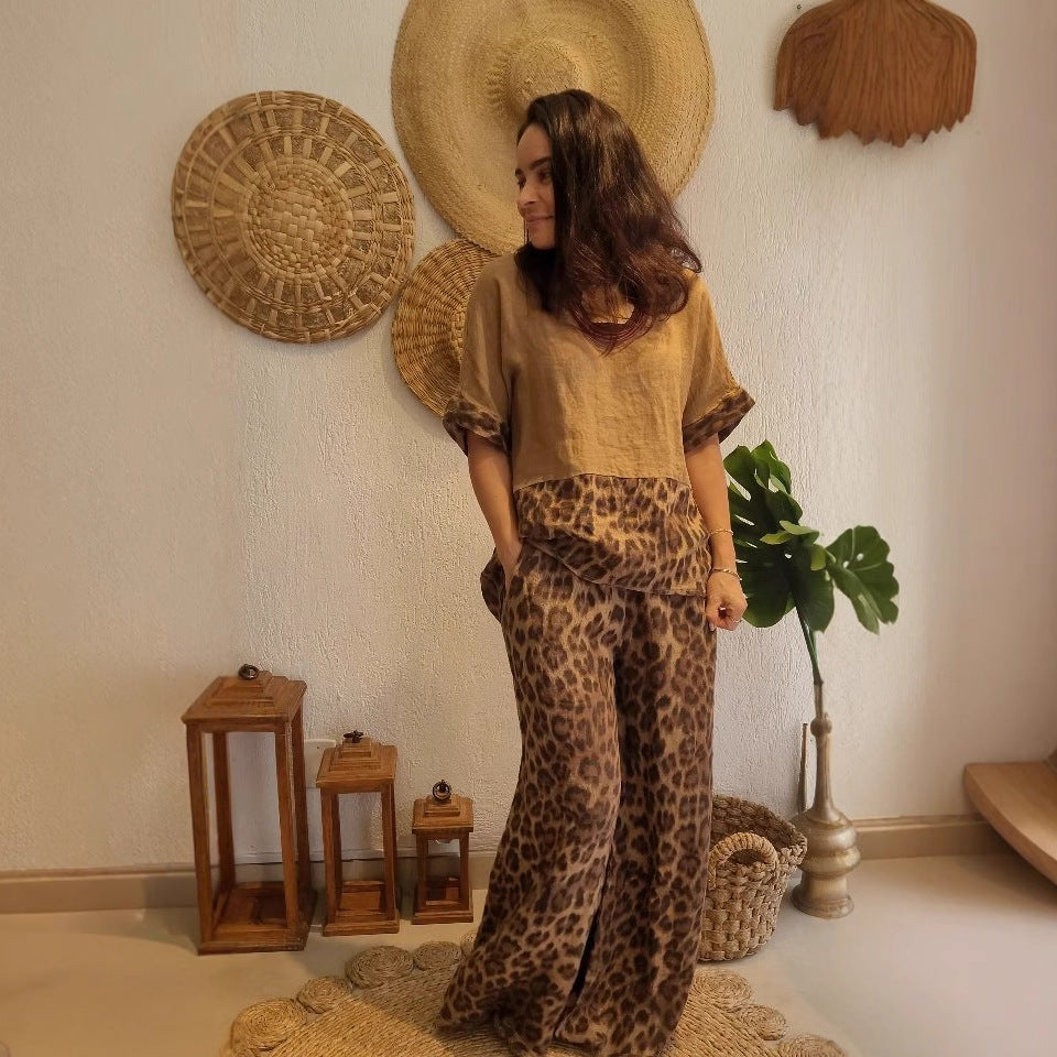 ÉCLAT™ | Ensemble « Sauvage Chic » – Élégance Sauvage & Confort Naturel