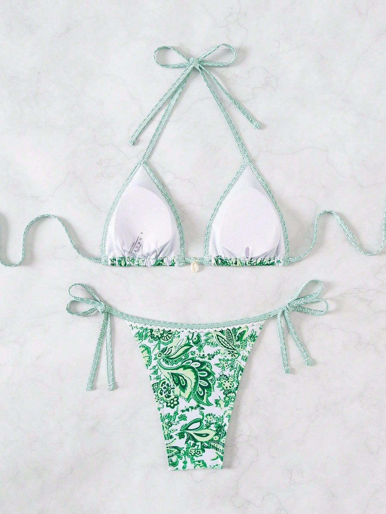 Mykonos Verde Bikini Set