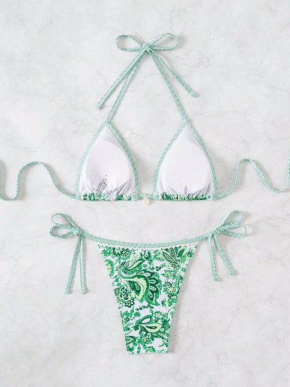 Mykonos Verde Bikini Set