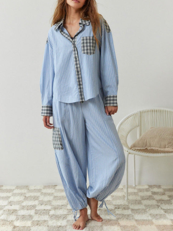Ensemble Pyjama Élégance Décontractée – Confort & Style