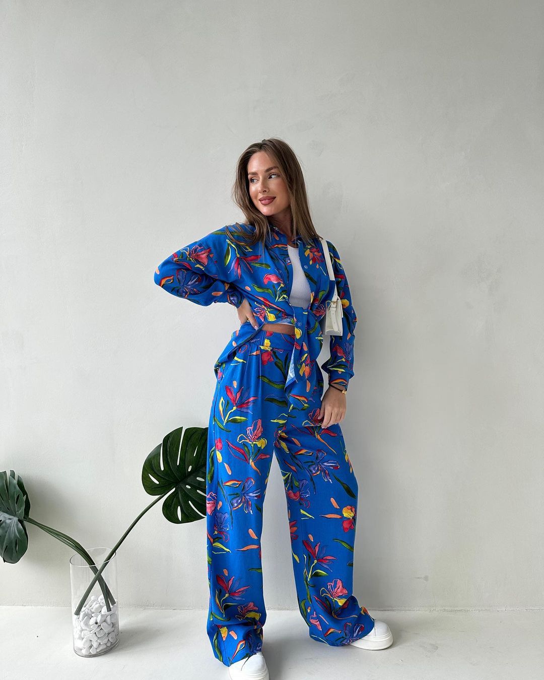 VELISSIA™ | Deep Blue Floral Set