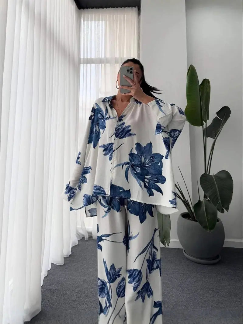 Eclat™ | Ensemble fleuri surdimensionné – Élégance décontractée