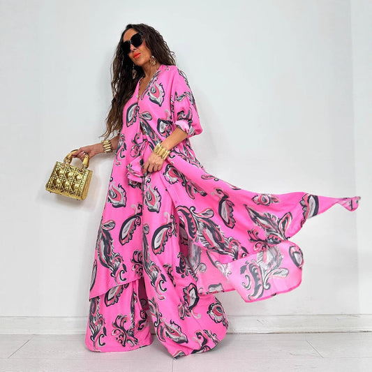 Ensemble Deux Pièces Paisley Artisanal