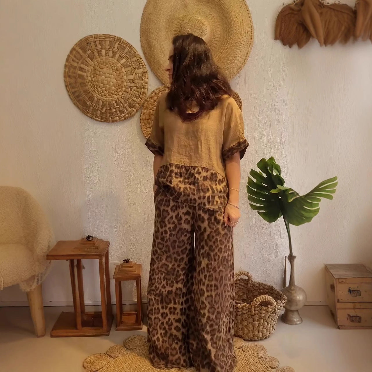 ÉCLAT™ | Ensemble « Sauvage Chic » – Élégance Sauvage & Confort Naturel