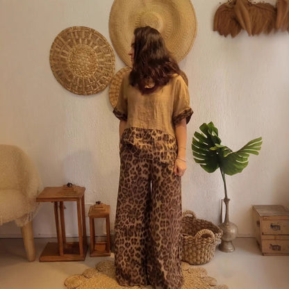 ÉCLAT™ | Ensemble « Sauvage Chic » – Élégance Sauvage & Confort Naturel