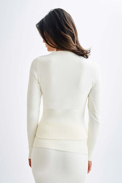 VELISSIA™ | Two-Piece Ribbed Set – Minimalist Elegance