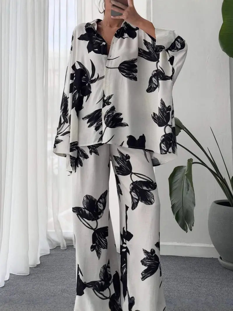 Eclat™ | Ensemble fleuri surdimensionné – Élégance décontractée