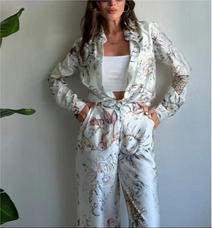 Eclat™ | Ensemble Satin Astral Élégance mystique et confort fluide