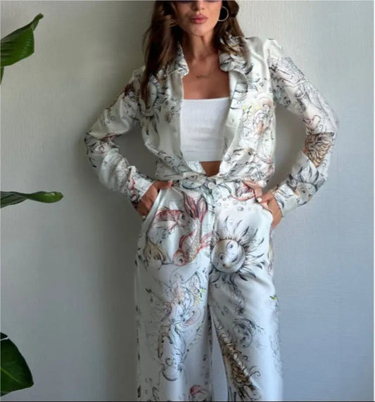 Eclat™ | Ensemble Satin Astral Élégance mystique et confort fluide