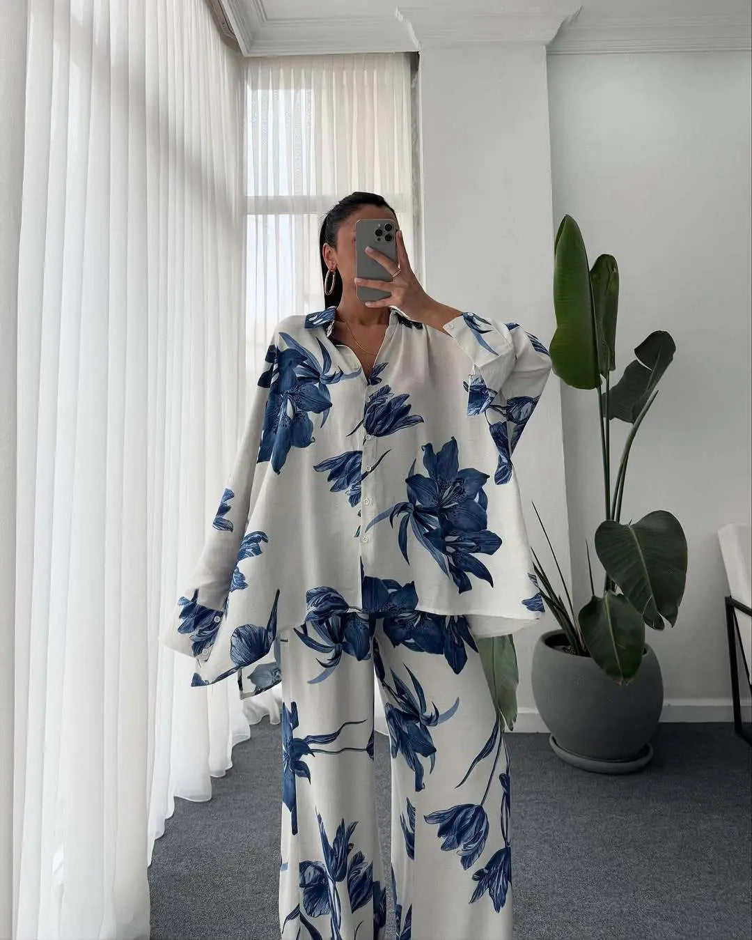 Eclat™ | Ensemble fleuri surdimensionné – Élégance décontractée