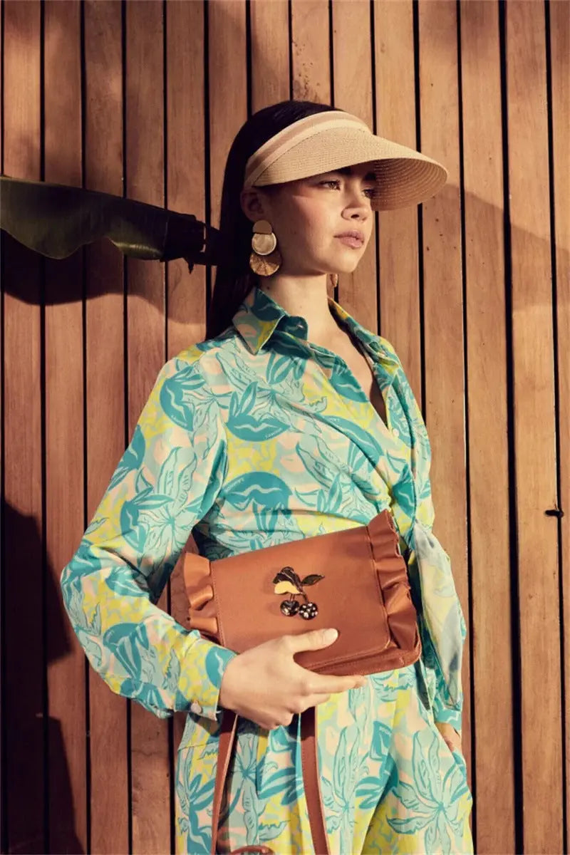 ÉCLAT™ | Ensemble Tropical – Énergie Jaune Vibrant & Bleu Aqua