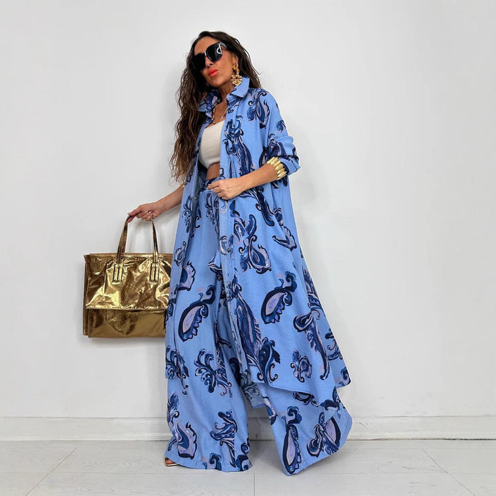 Ensemble Deux Pièces Paisley Artisanal
