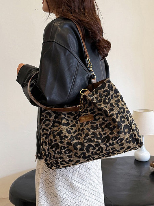 Sac Épaule Léopard – Élégance Sauvage
