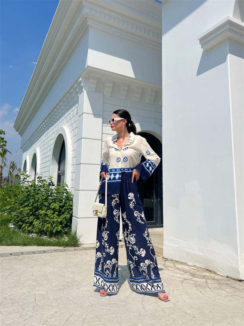 VELISSIA™ | Bohemian Elegance Set – Majorelle Blue